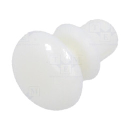 Diblu; poliamidă; Lung.nit: 3,5mm; Diam.orif.mont: 3,1mm; albă