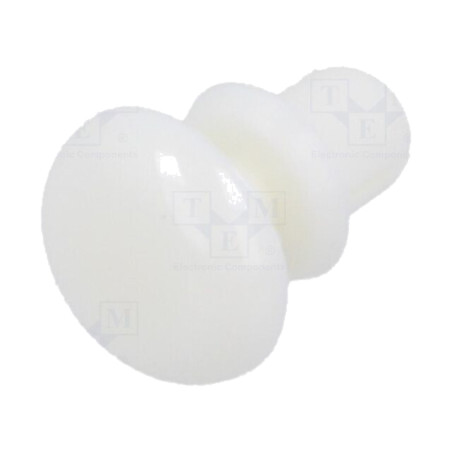 Diblu; poliamidă; Lung.nit: 3,5mm; Diam.orif.mont: 3,1mm; albă