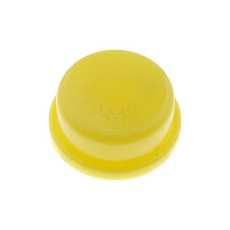 Tastă; rotund; galbenă; Ø13mm Tastă; rotund; galbenă; Ø13mm