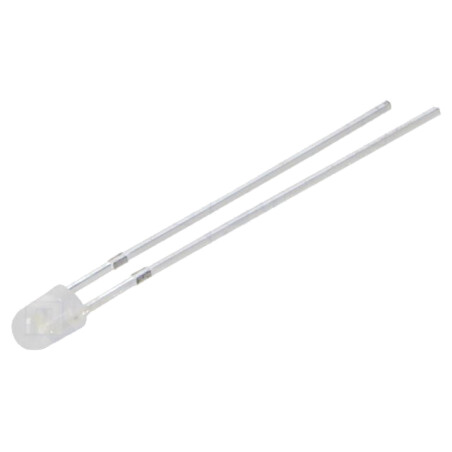 LED; albă; 3mm; 750÷1120mcd; 40°; Parte frontală: convex; -30÷85°C