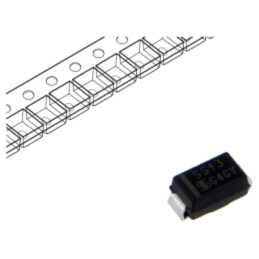 Diodă: redresoare Schottky; SMA; SMD; 30V; 1A; rolă,bandă
