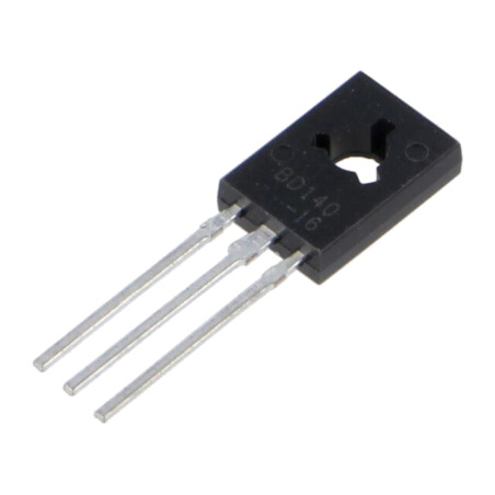 Tranzistor: PNP; bipolar; 80V; 1A; TO126