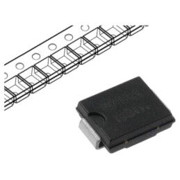 Diodă: redresoare; SMD; 500V; 3A; 35ns; SMC; Ufmax: 1,7V; Ifsm: 100A