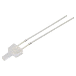 LED; albastru; 2mm; 500÷750mcd; 90°; Parte frontală: plat; -40÷85°C