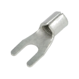 Vârf: furcă; M4; 4÷6mm2; crimpat; pe cablu; neizolat; cositorit