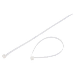 Colier de strângere; L: 245mm; W: 4,6mm; naturală; poliamidă; 225N