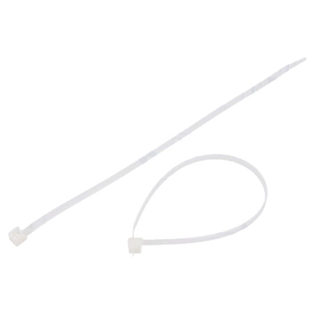 Colier de strângere; L: 245mm; W: 4,6mm; naturală; poliamidă; 225N