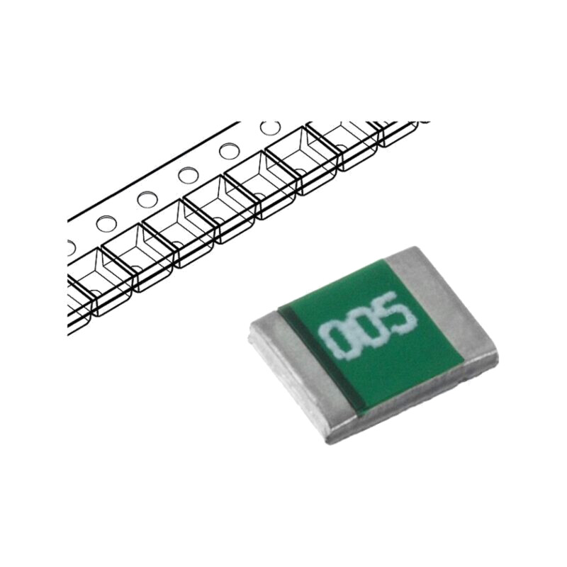 Siguranţă: polimerică PTC; 50mA; 1210 Siguranţă: polimerică PTC; 50mA; 1210