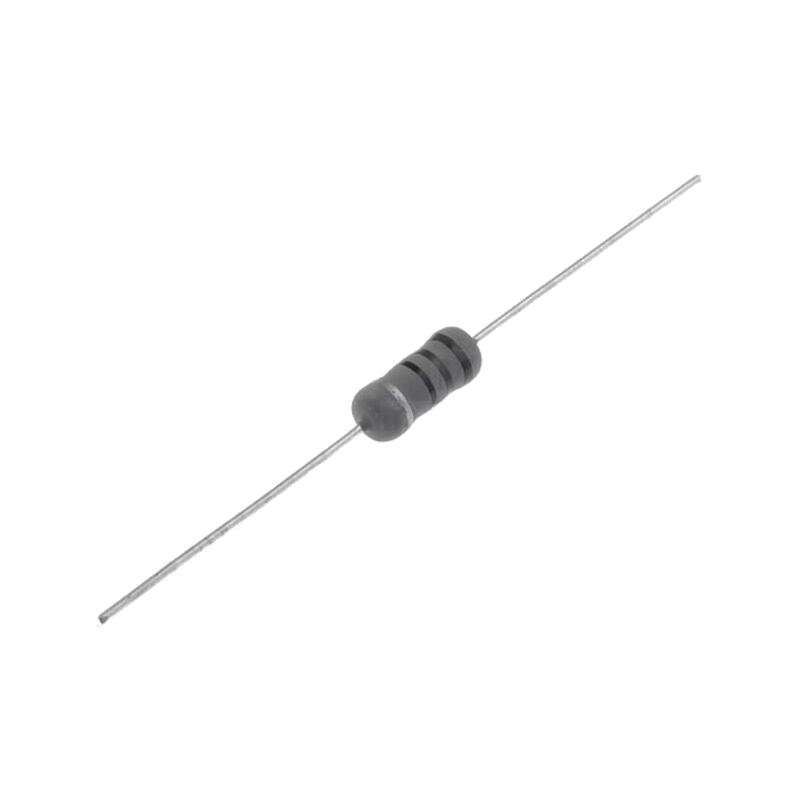 Rezistor: bobinat; de înaltă tensiune; THT; 1kΩ; 1W; ±5%; Ø0,7x25mm Rezistor: bobinat; de înaltă tensiune; THT; 1kΩ; 1W; ±5%; Ø0,7x25mm