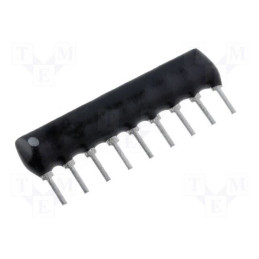 Rezistor multipolar: X; THT; 680Ω; ±2%; 0,125W; Nr.rezistori: 8