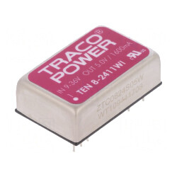 Convertor DC/DC 8W 9-36V la 5V 1600mA DIP24 | Electronic-mag.ro | Componente Electronice