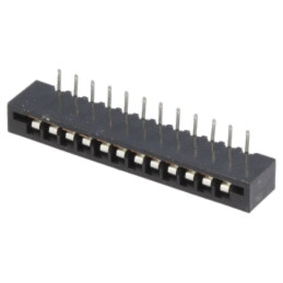 Conector: FFC/FPC; în unghi 90°; PIN: 12; Non-ZIF; THT; cositorit