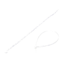 Colier de strângere; L: 203mm; W: 3,6mm; naturală; poliamidă; 178N