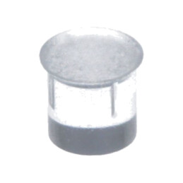 Tub pentru LED-uri; Ø3,3mm; Lung: 3mm; rotund; drept