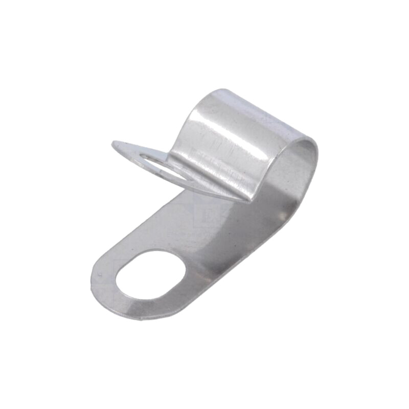 Clipsuri; pentru cabluri ecranate; Øbuclă: 6,4mm; A: 18,7mm Clipsuri; pentru cabluri ecranate; Øbuclă: 6,4mm; A: 18,7mm
