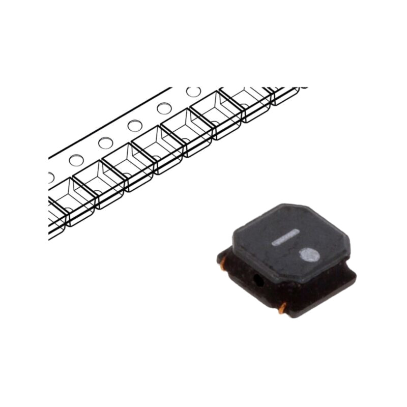 Inductor: fir; SMD; 10uH; Ilucru: 1,2A; 150mΩ; ±20%; 4x4x1,8mm Inductor: fir; SMD; 10uH; Ilucru: 1,2A; 150mΩ; ±20%; 4x4x1,8mm