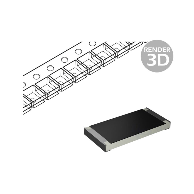 Rezistor: thick film; SMD; 2512; 47kΩ; 1,5W; ±1%; -55÷155°C Rezistor: thick film; SMD; 2512; 47kΩ; 1,5W; ±1%; -55÷155°C