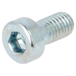 Şurub; M5x10; 0,8; Cap: cap rotund; imbus; HEX 4mm; oţel; zinc