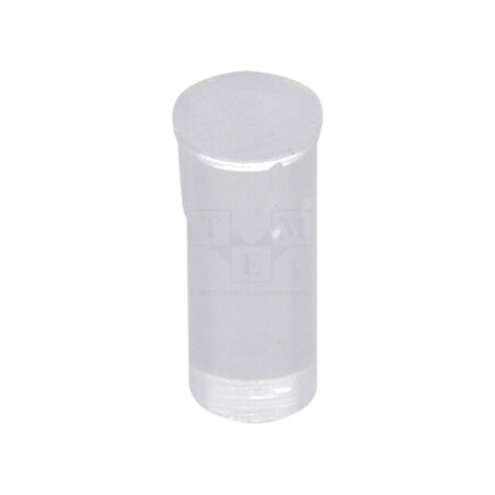 Tub pentru LED-uri; Ø2,3mm; Lung: 4,8mm; rotund; drept