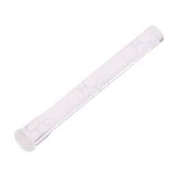 Tub pentru LED-uri; Ø3,2mm; Lung: 25mm; rotund; drept; UL94V-0