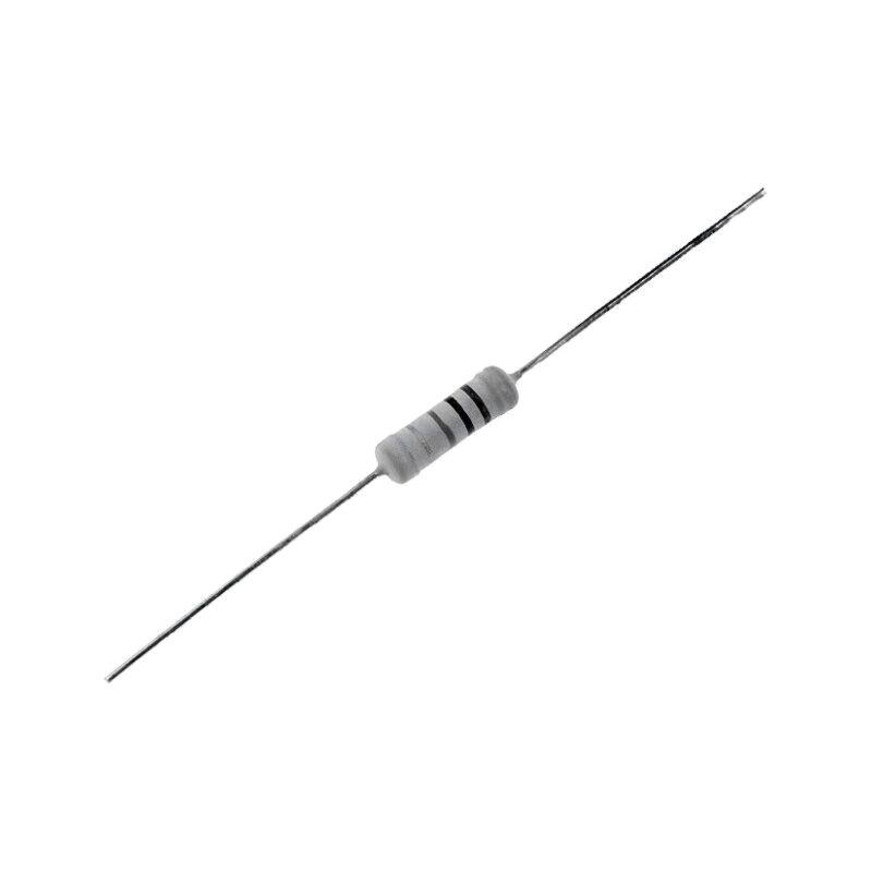 Rezistor: metal oxide; THT; 4,7Ω; 3W; ±5%; Ø0,8x28mm; Ø5,5x16mm Rezistor: metal oxide; THT; 4,7Ω; 3W; ±5%; Ø0,8x28mm; Ø5,5x16mm