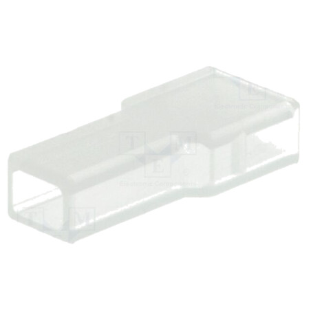 Protecţie terminale; pentru conectori 6,3mm