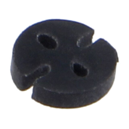 Bucşă de distanţare; LED; Øext: 3,9mm; ØLED: 3mm; Lung: 5mm; neagră