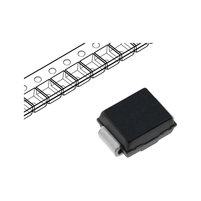 Diodă: redresoare; SMD; 150V; 2A; 35ns; SMB; Ufmax: 950mV; Ifsm: 50A