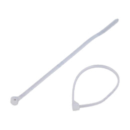 Colier de strângere; cu închidere metalică; L: 92mm; W: 2,3mm