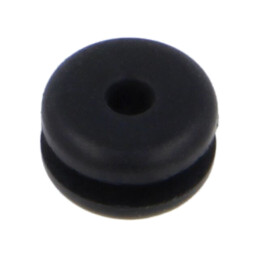 Manşon; Øorif.mont: 5mm; Øorif: 2mm; neagră; Gros.panou: max.1,5mm
