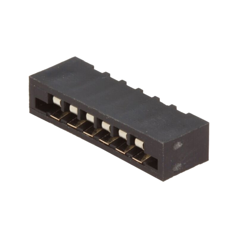 Conector: FFC/FPC; drept; PIN: 6; Non-ZIF; THT; cositorit; 20mΩ; 500V Conector: FFC/FPC; drept; PIN: 6; Non-ZIF; THT; cositorit; 20mΩ; 500V