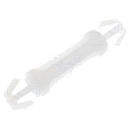 Distanţier PCB; poliamidă; Lung: 14mm; clichet/clichet; naturală