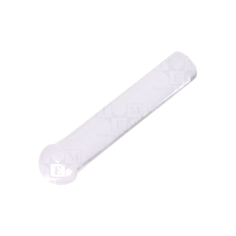 Tub pentru LED-uri; Ø5mm; Lung: 21,5mm; rotund; drept; UL94V-2 Tub pentru LED-uri; Ø5mm; Lung: 21,5mm; rotund; drept; UL94V-2