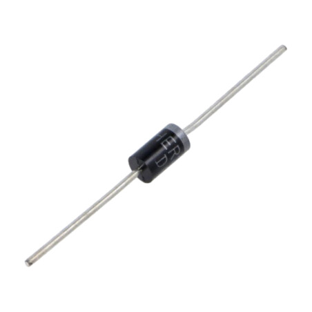 Diodă: redresoare; THT; 800V; 3A; Ammo Pack; Ifsm: 150A; DO27; 100ns