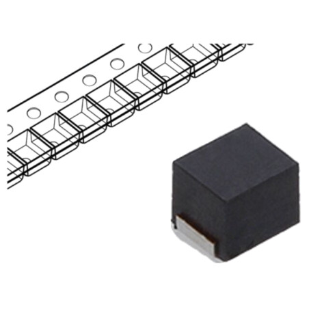 Inductor: fir; SMD; 1008; 47uH; 80mA; 11,1Ω; ±5%