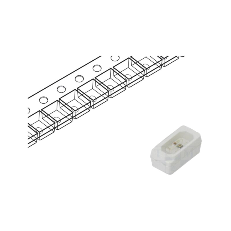 Programabilă LED; RGB; SMD; 3,5÷5,5VDC; 4x2x1,7mm; 120°; 12mA Programabilă LED; RGB; SMD; 3,5÷5,5VDC; 4x2x1,7mm; 120°; 12mA