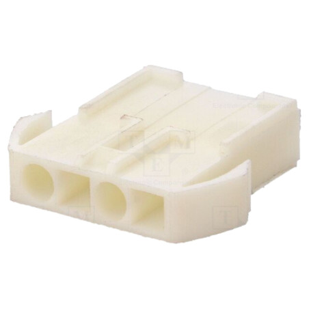 Conector: cablu-cablu; mufă; tată; PIN: 4; 4,5mm; 1x4