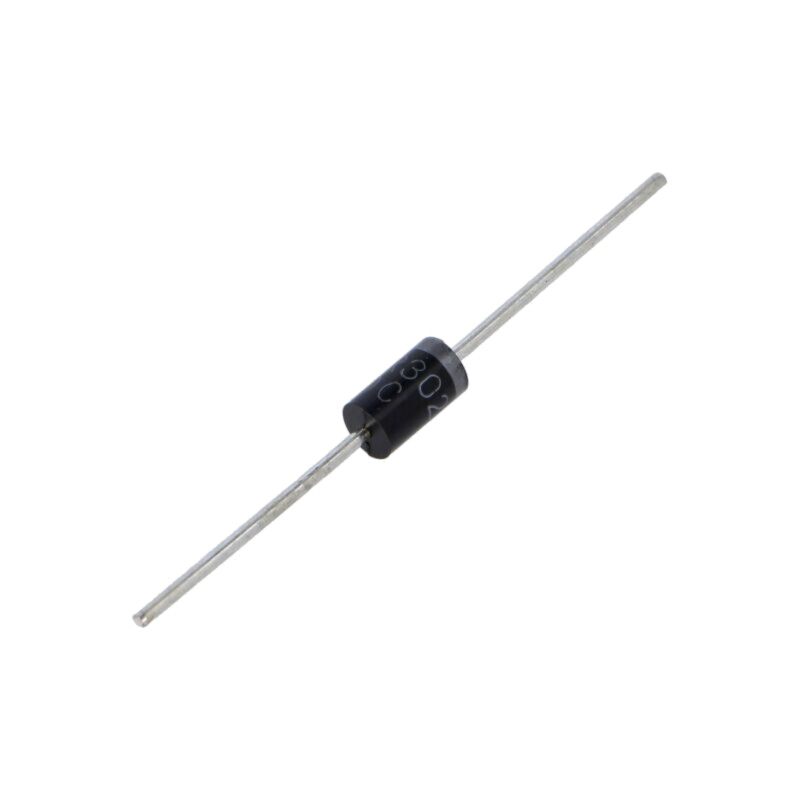 Diodă: redresoare; THT; 100V; 3A; Ammo Pack; Ifsm: 150A; DO27; 50ns