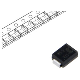 Diodă: TVS; 600W; 18,9÷21V; 21,7A; unidirecţională; ±5%; SMB; P6SMBJ