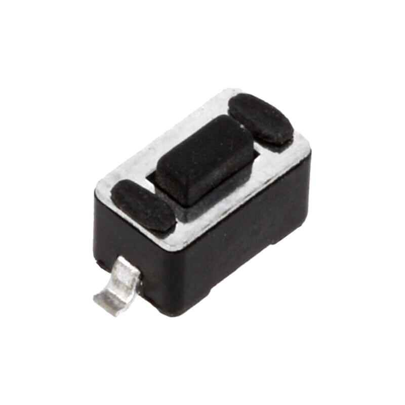 Microîntrerupător TACT; SPST-NO; Poz: 2; 0,05A/12VDC; SMT; fără Microîntrerupător TACT; SPST-NO; Poz: 2; 0,05A/12VDC; SMT; fără