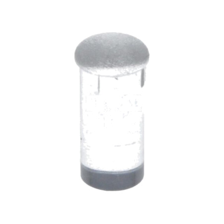 Tub pentru LED-uri; Ø3,3mm; Lung: 6mm; rotund; drept; UL94V-0