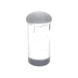 Tub pentru LED-uri; Ø3,3mm; Lung: 6mm; rotund; drept; UL94V-0