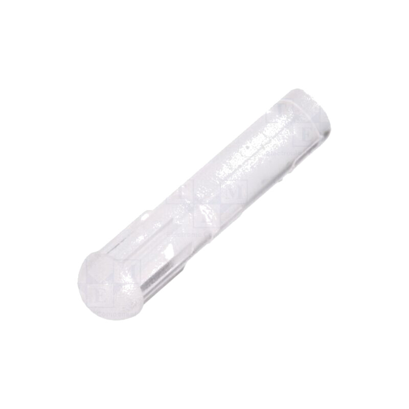 Tub pentru LED-uri; Ø3,2mm; Lung: 13mm; rotund; drept; UL94V-2