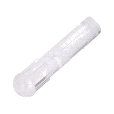 Tub pentru LED-uri; Ø3,2mm; Lung: 13mm; rotund; drept; UL94V-2