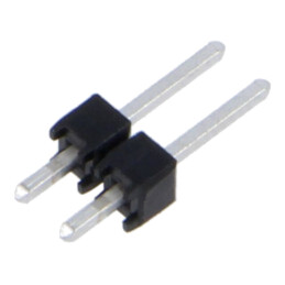 Conector: şiruri pini; şir pini; tată; PIN: 2; drept; THT; 2,54mm