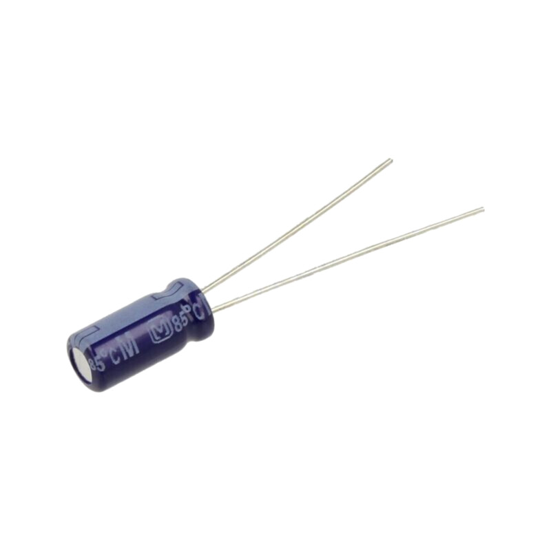 Condensator: electrolitic; THT; 10uF; 35VDC; Ø5x11mm; Raster: 2mm Condensator: electrolitic; THT; 10uF; 35VDC; Ø5x11mm; Raster: 2mm