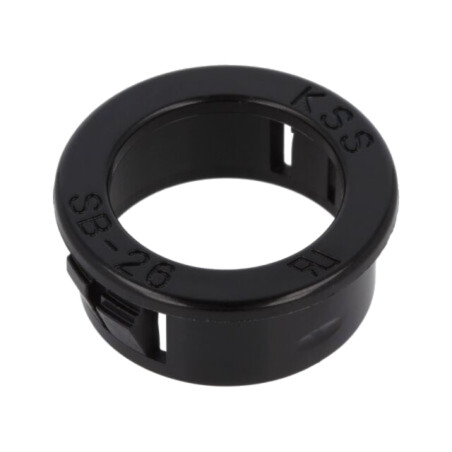 Manşon; Øorif.mont: 25,8mm; Øorif: 19,1mm; neagră