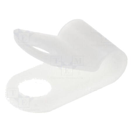 Clipsuri; Clipsuri tip P pentru cabluri; Øbuclă: 3,2mm; natural