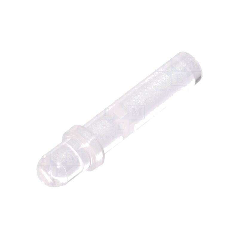 Tub pentru LED-uri; Ø3mm; Lung: 8,7mm; rotund; drept; UL94V-2