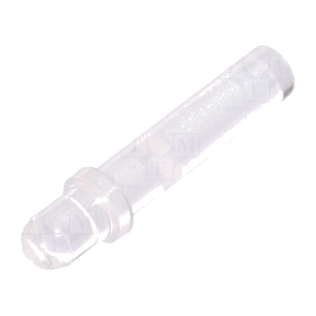 Tub pentru LED-uri; Ø3mm; Lung: 8,7mm; rotund; drept; UL94V-2